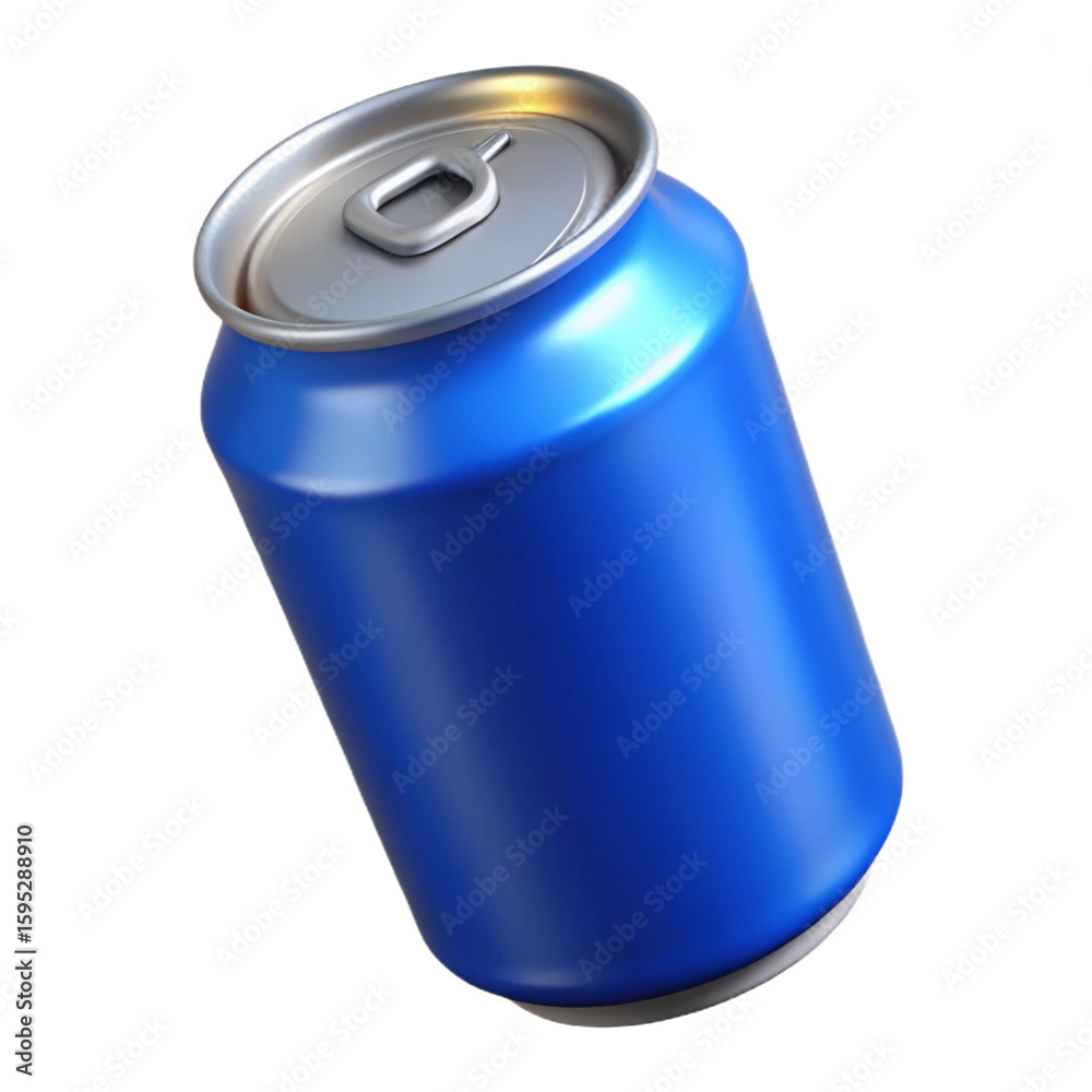Obraz premium blue soda can