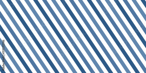 Blue seamless striped background pattern. Blue stripes pattern lines.