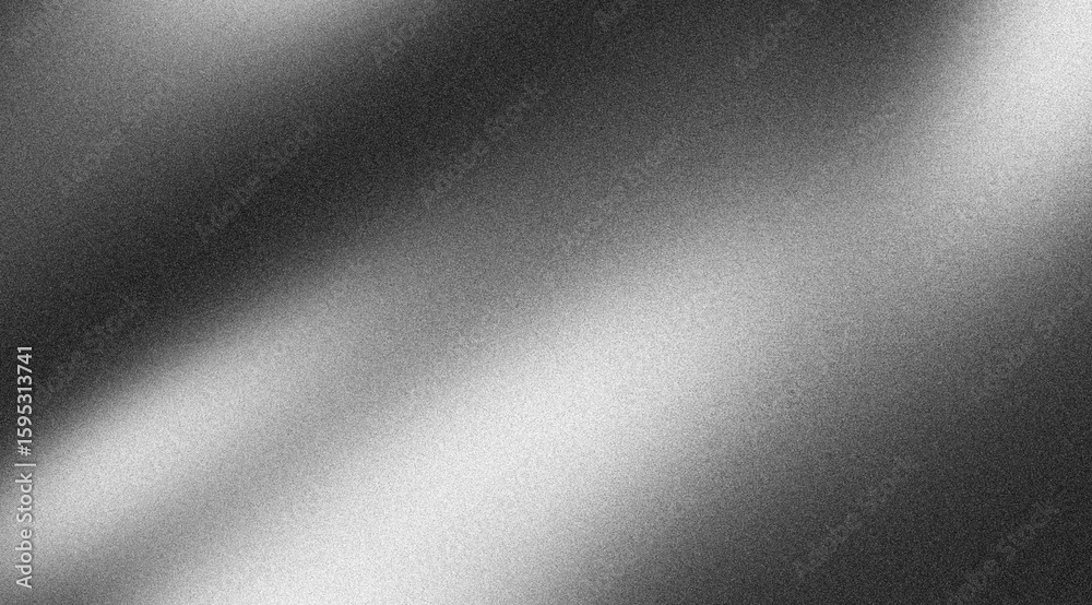 Obraz premium Grey light white grainy noise grungy texture gradient rough abstract background shine bright light and glow template empty space