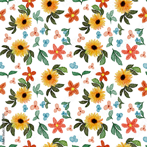 seamless floral pattern
