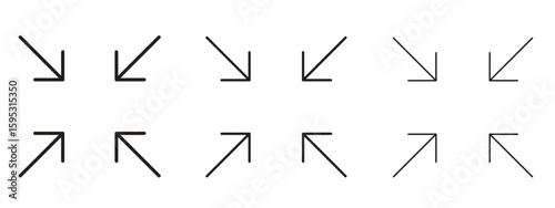 Large capacity icon in stroke art design versions. EPS 10