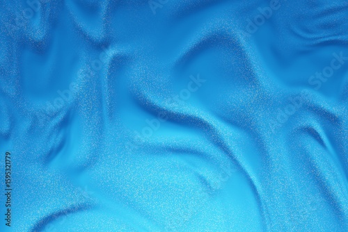 Wallpaper Mural Blue dress luxury texture imitating silk with folds and glitter. Light is coming from bottom Torontodigital.ca