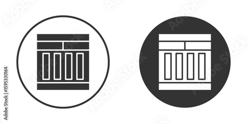 Mood board icon clipart element. stroke art design graphics