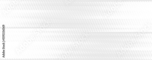 Dot white gray wave light technology texture background. Abstract big data digital concept. vector modern