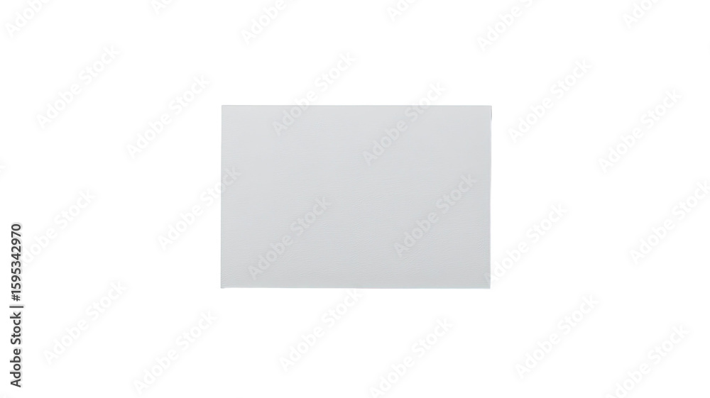 A simple rectangular note on white background A simple rectangular note on white background
