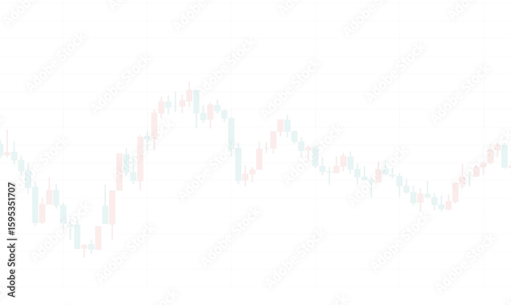 Naklejka premium 3D stock market business graph chart with red arrow showing growth, success, and profit on a black background