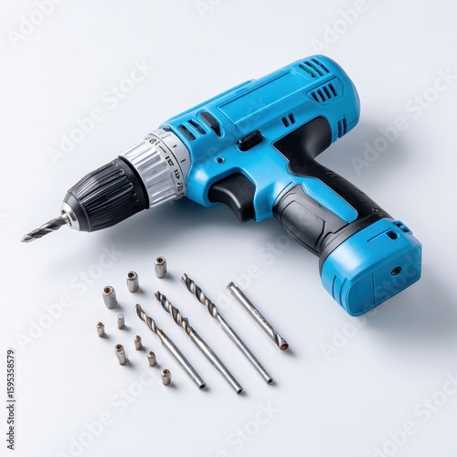 A driller with a screw and screws