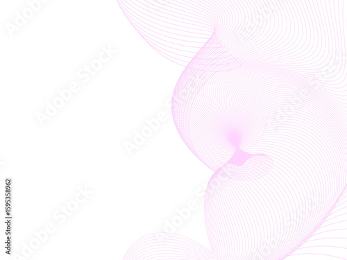abstract background with waves
