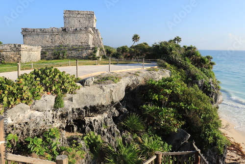 Au Mexique le site de Tulum