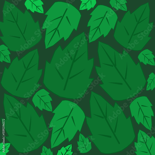 Green leaf background 