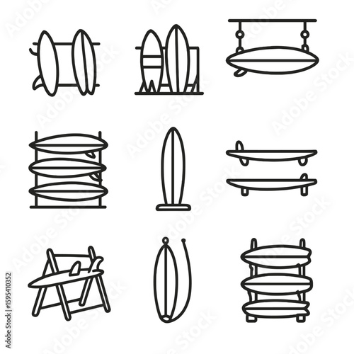 Bubbles storage icons transparent surfboard icon characters isolated detailed no vector cyrillic