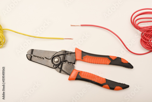 Tools for soldering and processing wires.