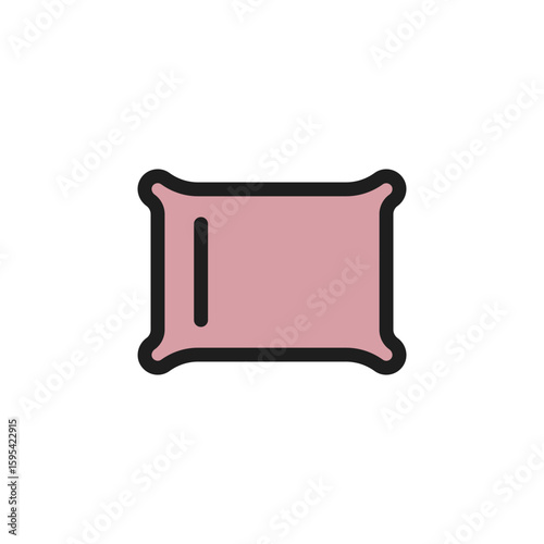 pillow icon is designed in a visually appealing and easily recognizable style. It’s suitable for various visual needs such as apps, digital media, or other graphic design projects