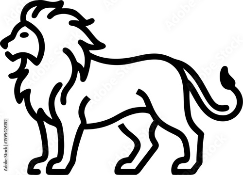 A black and white goat vector illustration silhouette for a farm animal vinyl design