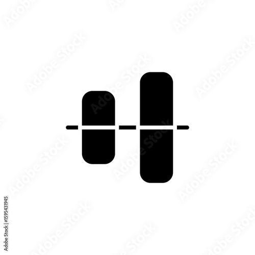 align icon is designed in a visually appealing and easily recognizable style. It’s suitable for various visual needs such as apps, digital media, or other graphic design projects