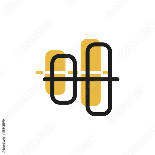 align icon is designed in a visually appealing and easily recognizable style. It’s suitable for various visual needs such as apps, digital media, or other graphic design projects