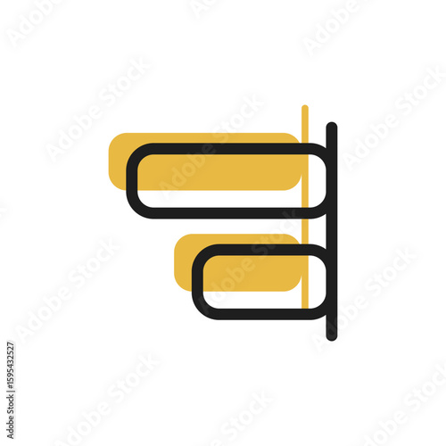 align icon is designed in a visually appealing and easily recognizable style. It’s suitable for various visual needs such as apps, digital media, or other graphic design projects