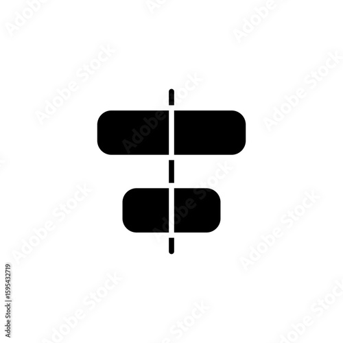 align icon is designed in a visually appealing and easily recognizable style. It’s suitable for various visual needs such as apps, digital media, or other graphic design projects