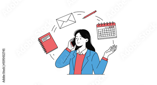 Effective multitasking and time management strategies for professionals balancing multiple tasks simultaneously