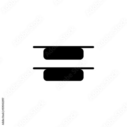 align icon is designed in a visually appealing and easily recognizable style. It’s suitable for various visual needs such as apps, digital media, or other graphic design projects