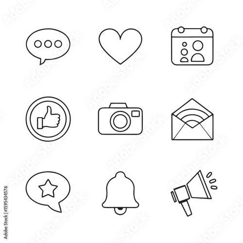 Social Media Icon Set