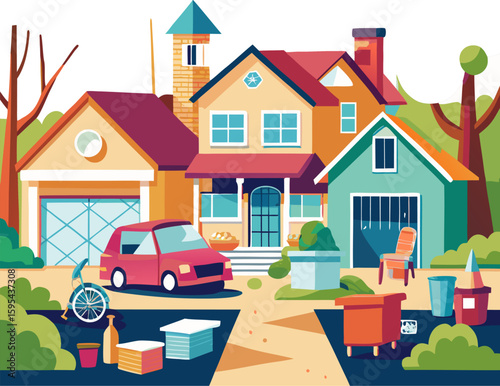 Neighborhood Garage Sale icon
