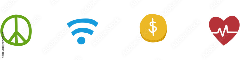 Fototapeta premium the lifestyle element pack