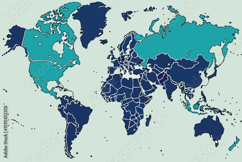  watercolor map of the world,hyper detailed,vibrant colors,high contrast,intricate,watercolor textures,digital art