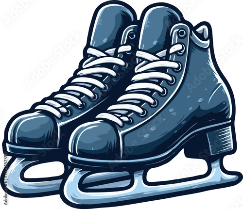 pair of ice skates