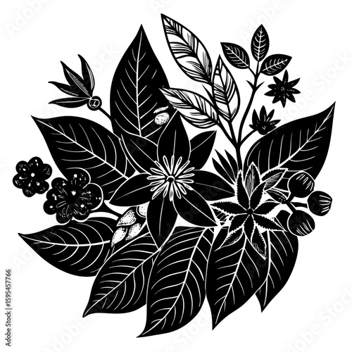 Create a soothing and aromatic botanical flower blend using natural dried flowers. Focus on color harmony, fragrance layering, and potential wellness benefits