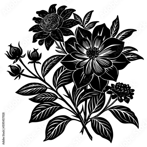 Create a soothing and aromatic botanical flower blend using natural dried flowers. Focus on color harmony, fragrance layering, and potential wellness benefits