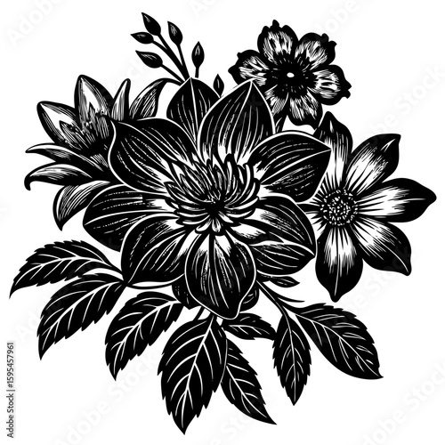 Create a soothing and aromatic botanical flower blend using natural dried flowers. Focus on color harmony, fragrance layering, and potential wellness benefits