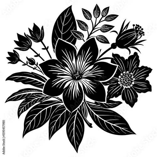 Create a soothing and aromatic botanical flower blend using natural dried flowers. Focus on color harmony, fragrance layering, and potential wellness benefits