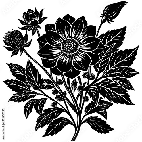 Create a soothing and aromatic botanical flower blend using natural dried flowers. Focus on color harmony, fragrance layering, and potential wellness benefits