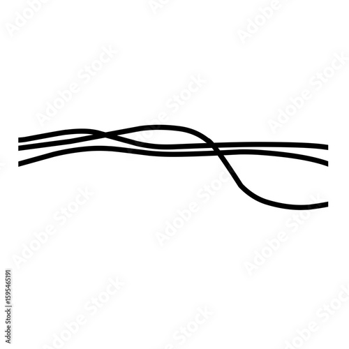 Realistic electric cable