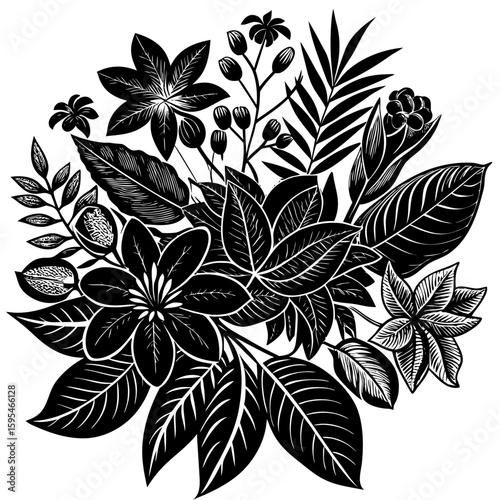 Design a natural botanical blend using herbs, flowers, and plant elements for a specific purpose such as wellness, aroma, or skincare. Focus on harmony, scent, and benefits