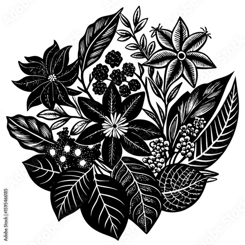 Design a natural botanical blend using herbs, flowers, and plant elements for a specific purpose such as wellness, aroma, or skincare. Focus on harmony, scent, and benefits