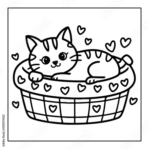 black and white coloring pages