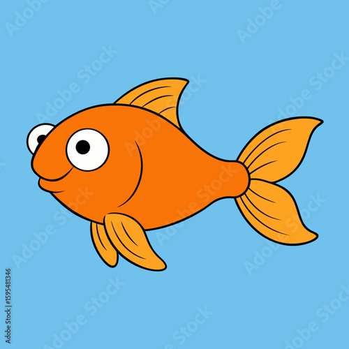 funny gold fish 