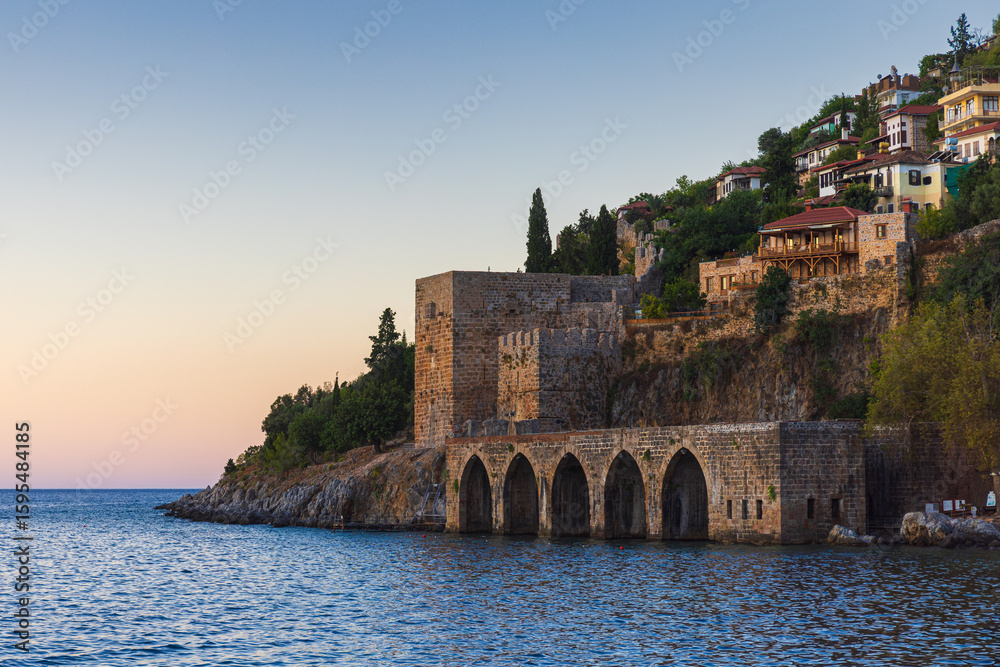Obraz premium In the historic centre of Alanya
