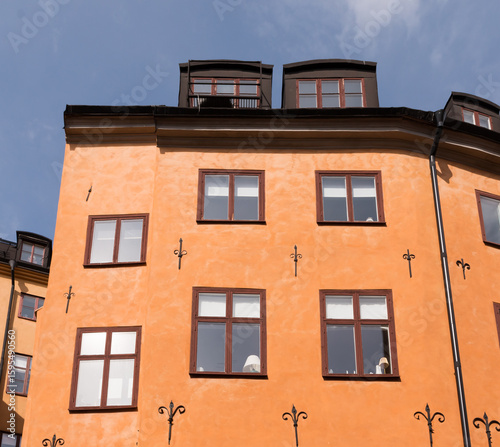 Photography Architecture and cityscape in Stockholm, capital of Sweden.