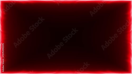A dark background with a red glow around the edges. Animated background with abstract red border.