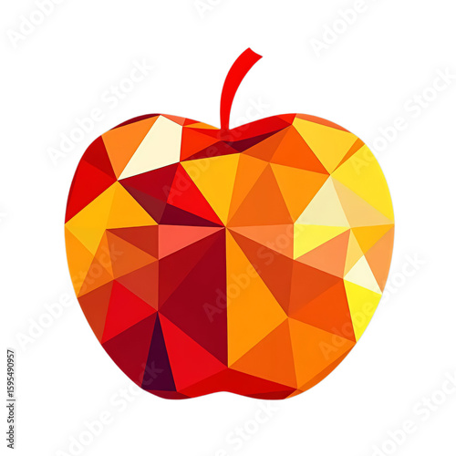 Apple pixel illustration