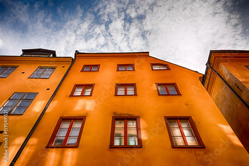 Photography Architecture and cityscape in Stockholm, capital of Sweden.