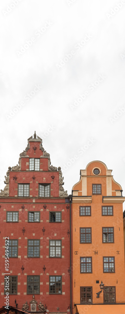 Fototapeta premium Architecture and cityscape in Stockholm, capital of Sweden.