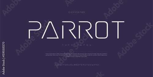Abstract sport modern alphabet fonts. Typography technology electronic sport digital game music future creative font. vector illustration
