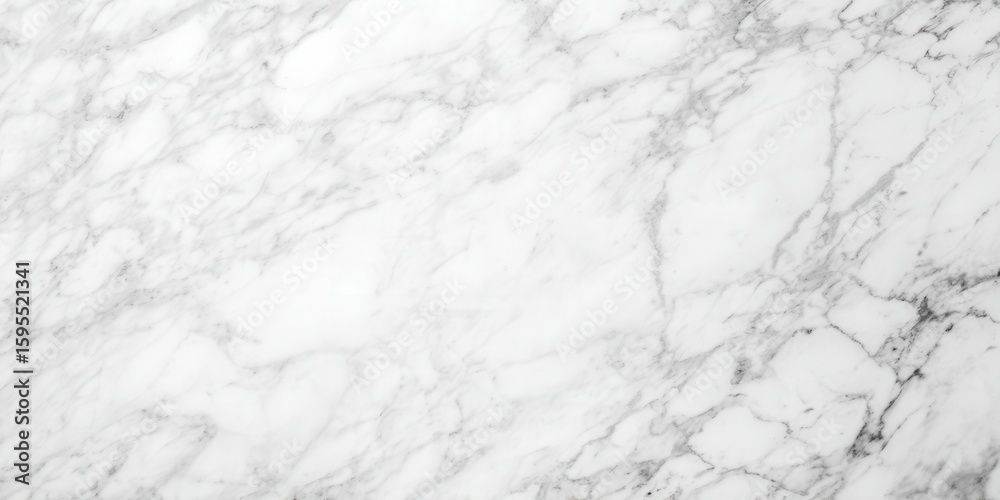 Obraz premium Elegant white marble texture with subtle gray veining creates a luxurious background.