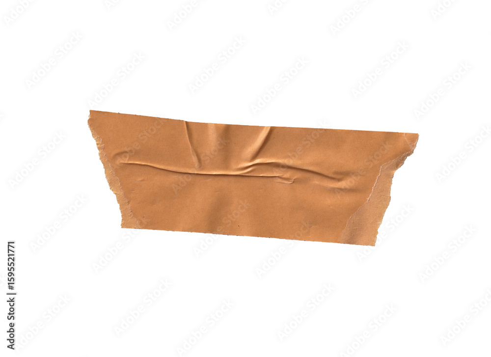 Torn Brown Packing Tape Piece on png Background - Isolated Wrinkled Adhesive Element for Labels, Packaging, and Design Overlays
Torn Brown Packing Tape Piece on png Background - Isolated Wrinkled Adhesive Element for Labels, Packaging, and Design Overlays