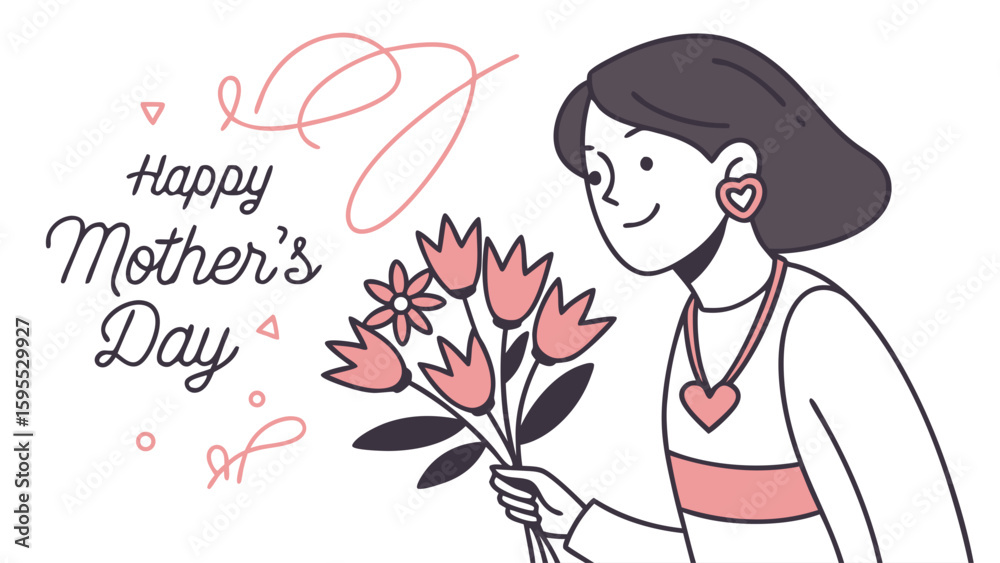 Obraz premium Happy mother's day