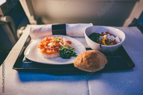 Light Meal Served on a Schengen Zone Flight